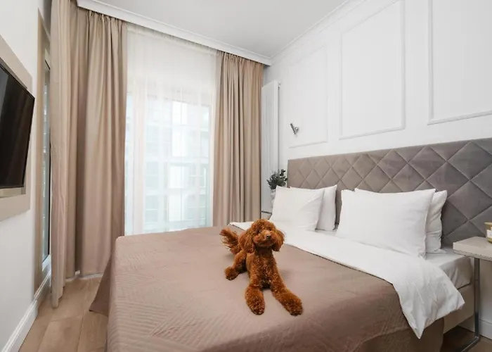 Urban Chic - Luxury For Up To 10 Guests In Mennica Residence, Center Apartament *